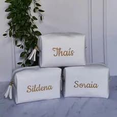 Kit 3 Necessaires Personalizadas