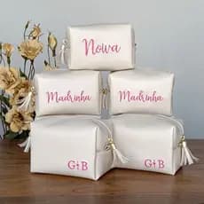 Kit 20 Necessaires Personalizadas dois lados