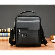 Bolsa De Couro Masculina À Prova D'água Bolsa Masculina Transversal Em Couro Bolsa Retrô Shoulder Bag Masculino