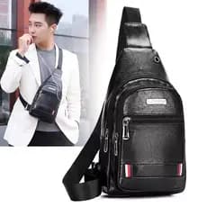 Mochila Bolsa de Peito Tiracolo Pochete Impermeável Bolsa Transversal Masculina/ana