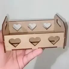 Kit Mini Caixotes De Feira MDF Lembrancinhas Enfeite