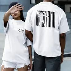 Camiseta Cristiano Ronaldo Cr7 Unissex Streetwear Camisa 100% Algodão