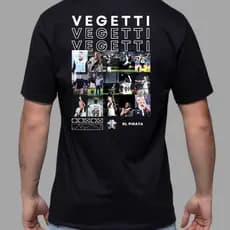 Camiseta Vegetti V99 Jogador Futebol fotos Básico 100% Algodão Premium