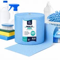 Rolo Pano Tipo Perfex 600 Multiuso Alta Absorção Limpeza Panos Grande Eficiente Profissional