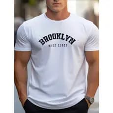 Camiseta masculina QUERIDINHA DO MOMENTO BROOKLIN  confecciona com materiais premium trazendo conforto e qualidade