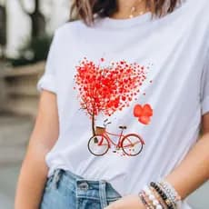 T-SHIRT FEMININA CAMISETA ESTAMPADA BLUSA BLOGUEIRA DESPOJADA 100% ALGODÃO MALHA PREMIUM-ENVIO 24HRS