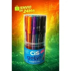 Caneta em Gel Gelyx 1.0mm Uso Escolar e Profissional