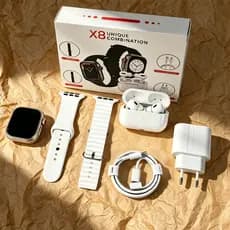 kit Calculadora De Smartwatch Relógio Inteligente 2026 digital Para iOS Android Completo 6 Em 1 i13 TWS/Carregador