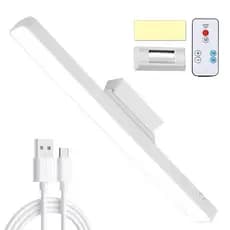 LED luz fria magnética regulável cronometragem dormitório luz de leitura portátil lâmpada de mesa de carregamento USB