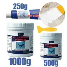 Reparo de parede 250g/500g/1.000g, parede de reparo rápido e conveniente