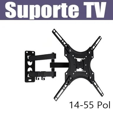Suporte TV Para 14-55 Pol Multifuncional Para TV  LCD LED E Plasma