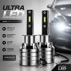 Par Lâmpada Ultra LED ASX 10000Lm Super Branca 6000K Canbus CSP H1 H3 H4 H7 H11 HB3 HB4