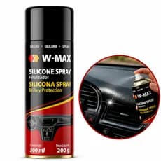 Wmax Silicone Spray 300ml Revitalizador Plastico Canaleta Protecao UV