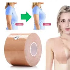 Fita Adesiva Fita de Sustentação Sutiã Rolo Adesivo Levanta Peito Seio Fita Body Tape