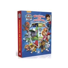 Livro Box Com 6 livrinhos Patrulha Canina Historias de Aventura Patrulheiros