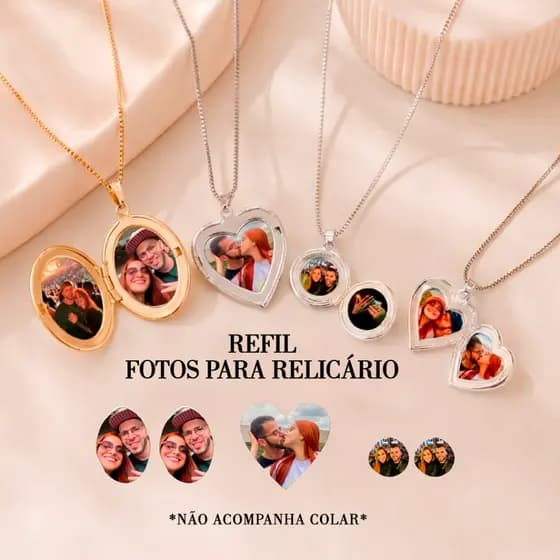 Refil Fotos Para Relicário Foto Avulsa - Apenas Foto