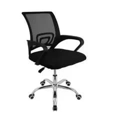 Cadeira de Escritório Giratória Office Arco Mesh Estofada com Altura Ajustável