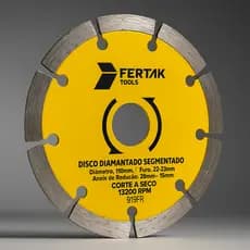 Disco Diamantado Turbo Segmentado 110mm Bloco Parede Soleira