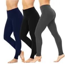 Kit Calça Legging Feminina Fitness Leg Suplex Academia Sem Transparência Levanta Bumbum