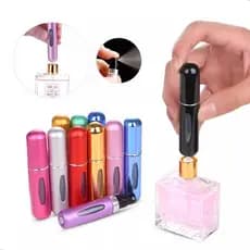 Mini Porta Perfume Recarregável Bolsa Viagem Portátil