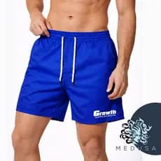 Short Bermuda Masculino Mauricinho Modelo GROWTH 01 Antiodor Design Esportivo Ideal para Academia Corrida