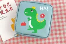PORTA ABSORVENTE ORGANIZADOR DE BOLSA AZUL