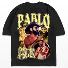 Camiseta Premium "Pablo Arrocha" Cantor Brega Streetwear Camisa Unissex