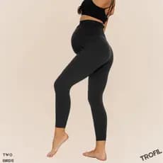 Calça Legging Gestante Roupa Maternidade Alto Conforto Sustentação Barriga Alto Calça para Grávida