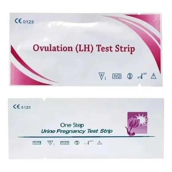 Kit 10 Testes Ovulação Fertilidade 2 Testes Gravidez Rápido