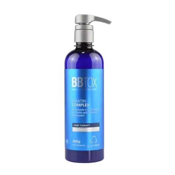 BBtox Keratin Complex Máscara Capilar 480g - Máscara Capilar Reparador de Danos de Progressiva