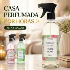 Aromatizador De Ambientes E Tecidos 500ml Cheirinho De Loja Premium