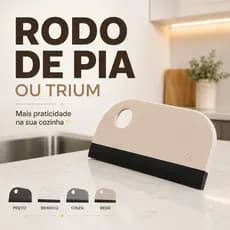 Rodo de Pia Compacto OU Trium Organizador de Cozinha