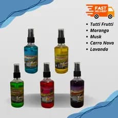 Cheirinho de CARRO NOVO - TUTTI FRUTI - MORANGO -  Spray Automotivo - Aromatizante de Qualidade Concentrado NEWSPRING