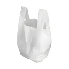 Sacola Plastica Branca Reforçada Virgem De Qualidade Kit 5 KG Tamanhos Variados 25x35 a 90x100