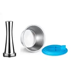 Cápsula Reutilizável Dolce Gusto Inox + Tamper