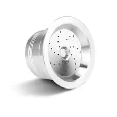 Cápsula Reutilizável 3 Corações Inox Modelo Touch