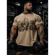 Camisa Personalizada Masculina Macaco - Meninas Super Poderosas Camiseta Academia Treino Gym Fitness