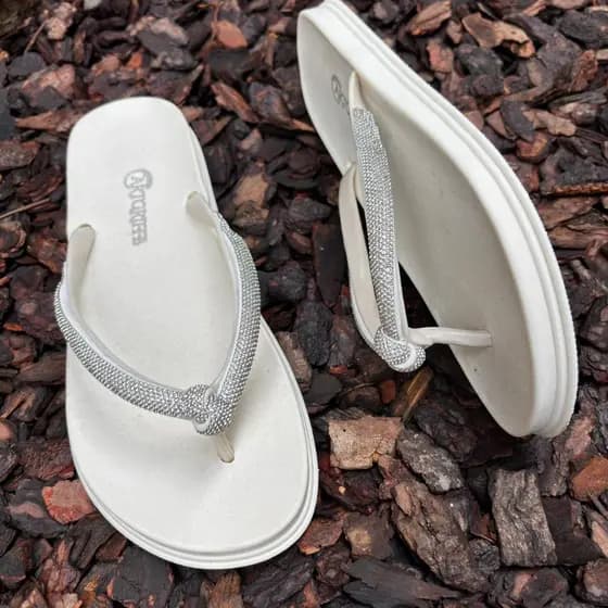 Birken Papete Chinelo Feminino Nozinho Moda Verão Conforto Brilho Blogueira Luxo Helena Griffe