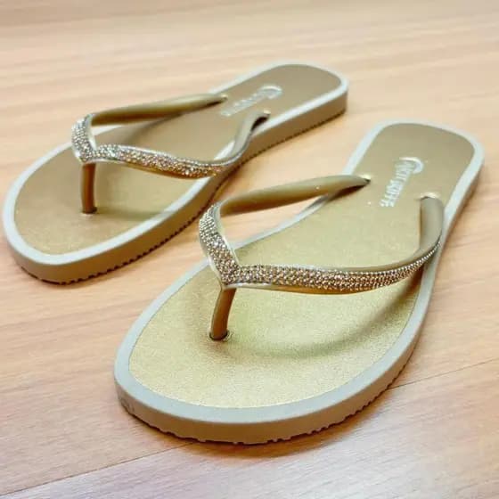 Chinelo De Dedo Rasteirinha Feminina Bico Redondo Básico Barato Verão Praia Ano Novo Black Friday