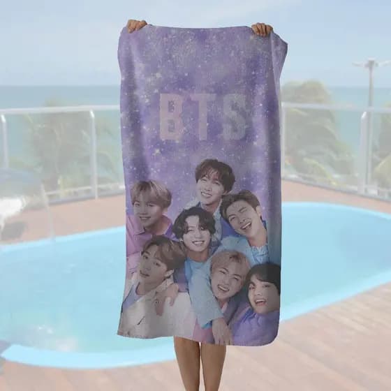 Toalha do - BTS  - Praia ou Piscina - 140x70cm - Várias Estampas