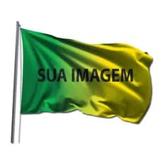 Bandeira Personalizada 200x150cm 150x150cm - Super Promoção - Face Única ou Dupla Face