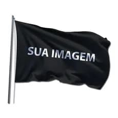 Bandeira Personalizada C/ Sua Foto  Imagem ou Logo Várias Medidas Tecido Alta Qualidade Reforçado