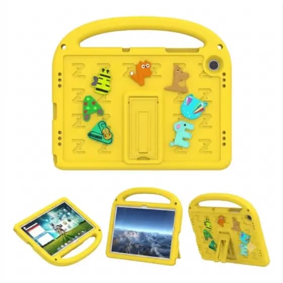 Capa Infantil Para Redmi Pad 2 11" 2025 / Pad 2 4G - Case e Suporte EVA + Película cerâmica  de Brinde
