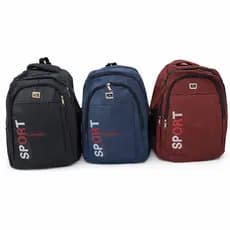 Mochila  Unissex  Resistente Grande Notebook Tecido Escola Trabalho