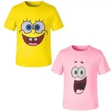BOB ESPONJA CAMISETA Fantasia Infantil Personagens Juvenil