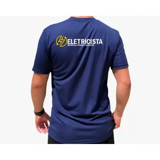 Camiseta Algodão Eletricista Estilo e Conforto Promoção