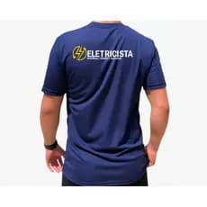 Camiseta Algodão Eletricista Estilo e Conforto Promoção