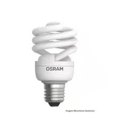 Lâmpada Twist 15W Espiral Branca Quente 2700k 127v Osram