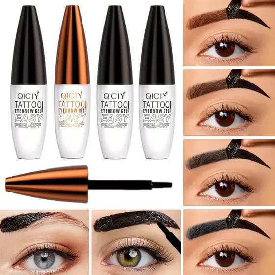 Zhi Tear-Dye Sobrancelha Creme Natural Duradouro Não Mancha Cola de Sobrancelha À Prova D 'Água Fácil de Colorir Creme d