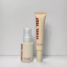 Venda quente SEUL 1988 Vitamina C Cuidados com Rugas 4% Retinol Ginseng Essência Creme para os Olhos Conjunto Hidratante